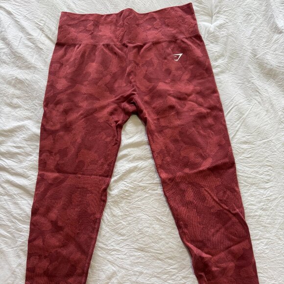 Gymshark Pink Camo Legging - Picture 1 of 4